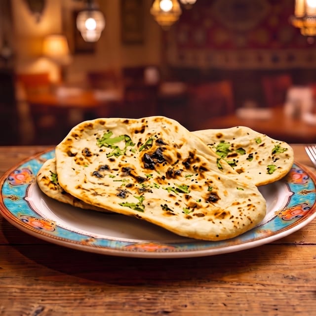 Garlic Naan.